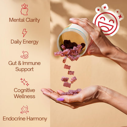 Sea Moss Gummies | Strawberry Flavor Vegan Gummies | Extra Rich 9-in-1 Formulation with Irish Sea Moss, Elderberry, Bladderwrack, Burdock, Ashwagandha, Maca, Zinc, B12 | Energy &amp; Immune Support by FreshDrinkUS - Natural and Premium Herbal Tea
