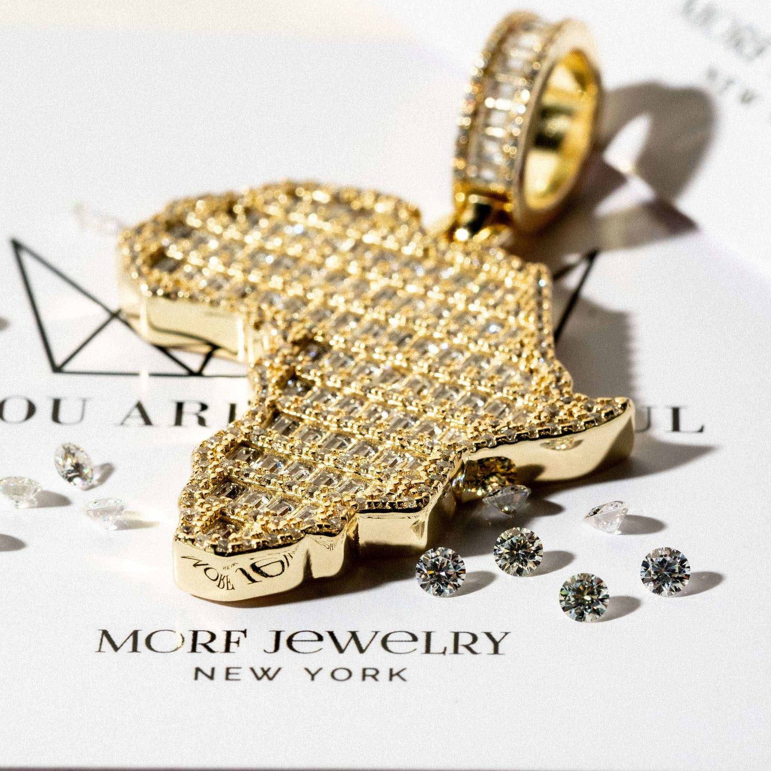 Africa Pendant 925 Sterling Silver