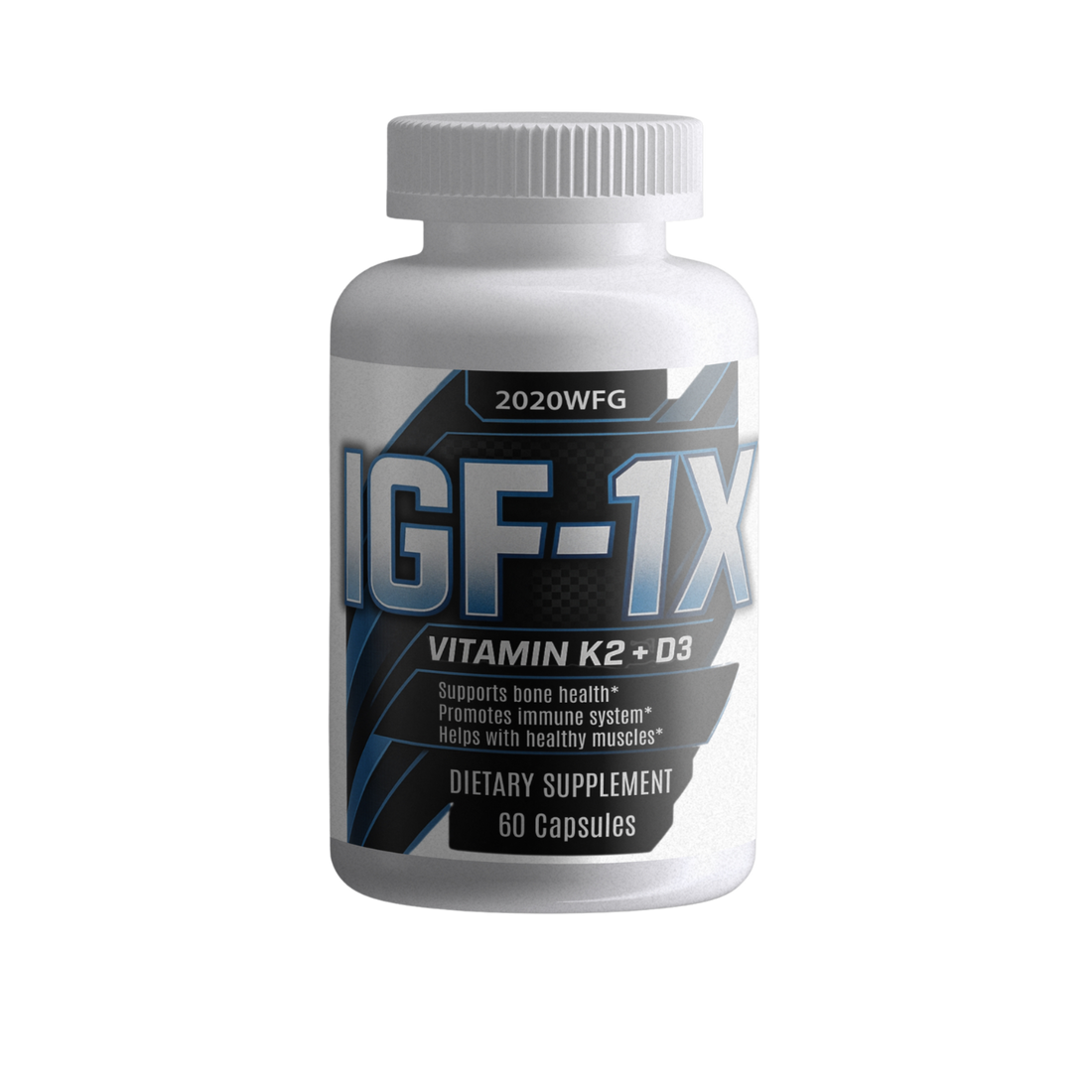 IGF‑1X: Bone-Density Dominator | D3 + K2 Formula for Strength, Immunity &amp; Muscle Integrity