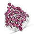 7.52 Carat Genuine Rhodolite .925 Sterling Silver Ring by Bids.com