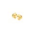 10k Yellow Gold Love Knot Stud Earrings by Bids.com