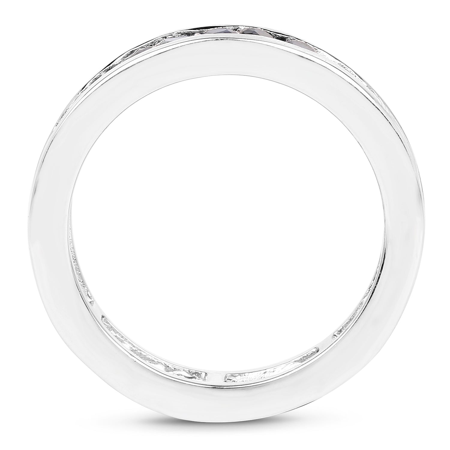 2.00 Carat Genuine Blue Sapphire .925 Sterling Silver Ring by Bids.com