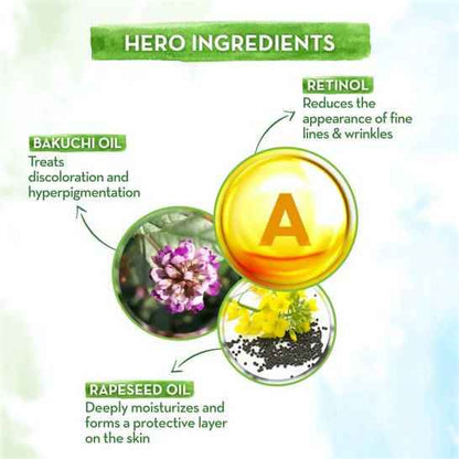 Mamaearth Retinol Night Cream with Retinol &amp; Bakuchi