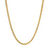 Semi-Solid 14K Yellow Gold 6.1mm Classic Miami Cuban Chain Necklace - 22 Inches by Bids.com