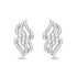 0.68 Carat Genuine White Diamond 14K White Gold Earrings (G-H Color, SI1-SI2 Clarity) by Bids.com