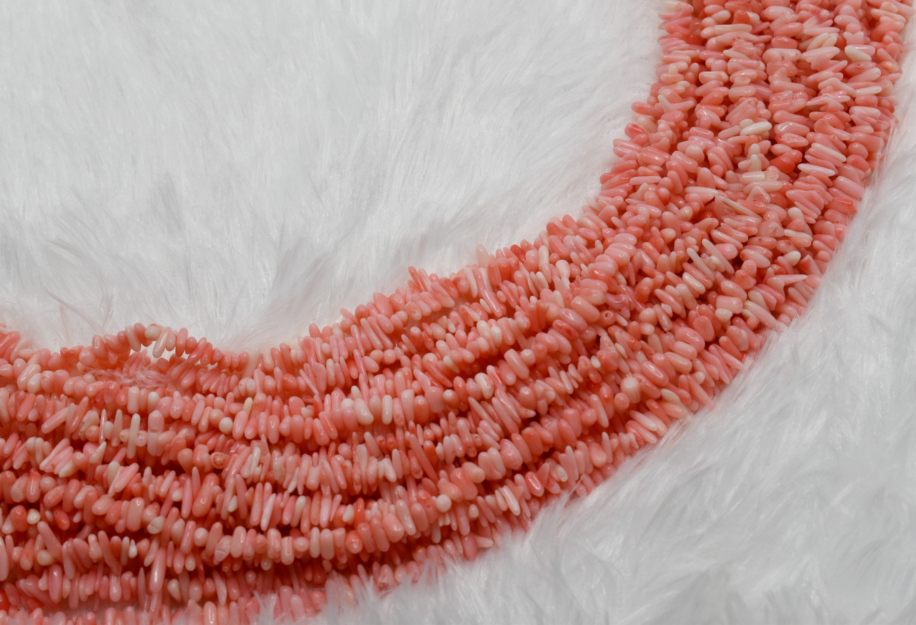 Uncut Raw Pink Opal Crystal Chip Beads for Necklace (Sleep and Stress Relief)  DestGlow
