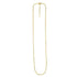 Endless Adjustable Cable Chain in 14k Yellow Gold (1.70 mm) by Bids.com