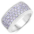 1.42 Carat Genuine Tanzanite .925 Sterling Silver Ring by Bids.com