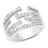 0.60 Carat Genuine White Diamond .925 Sterling Silver Ring by Bids.com