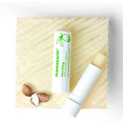 Mamaearth Nourishing 100% Natural Lip Balm With Vitamin E &amp; Shea Butter