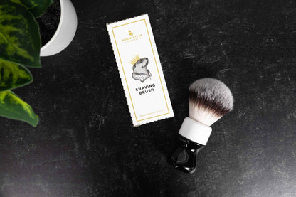 Synthetic Shave Brush - Black/White - 26MM