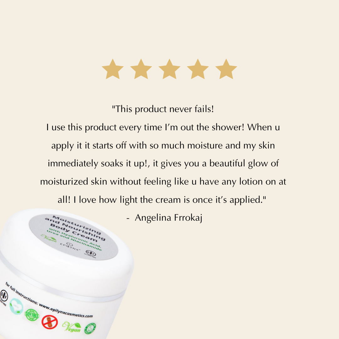 Skin Relief Body Cream – Soothing, Hydrating, Vegan &amp; Gluten-Free by EpiLynx