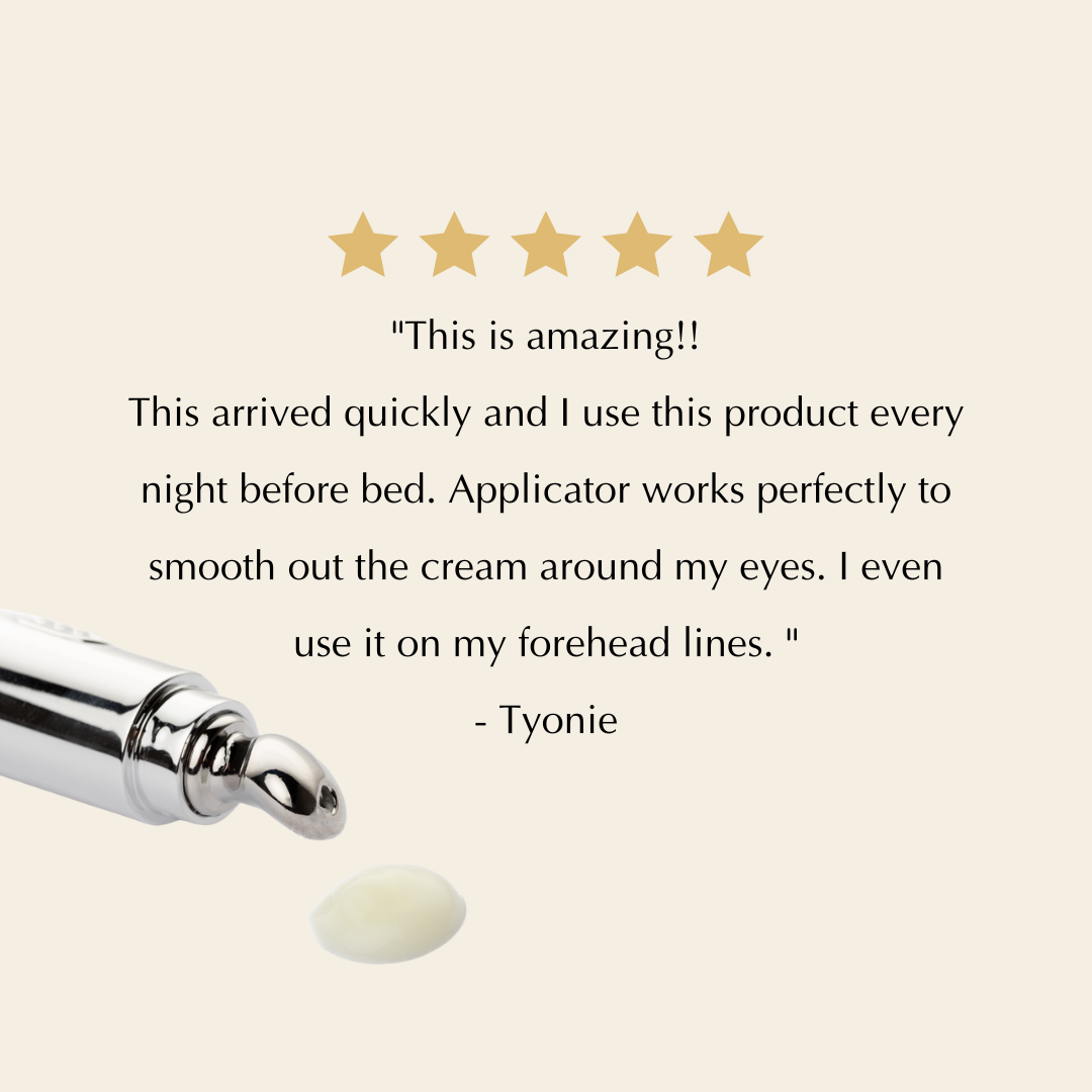 Ultra Renewal Depuffing Eye Cream for Sensitive Skin – Vegan, Gluten-Free &amp; Brightening by EpiLynx