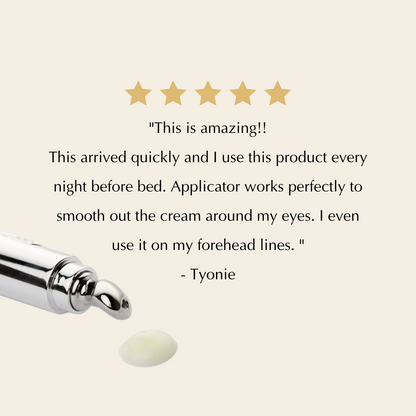 Ultra Renewal Depuffing Eye Cream for Sensitive Skin – Vegan, Gluten-Free &amp; Brightening by EpiLynx
