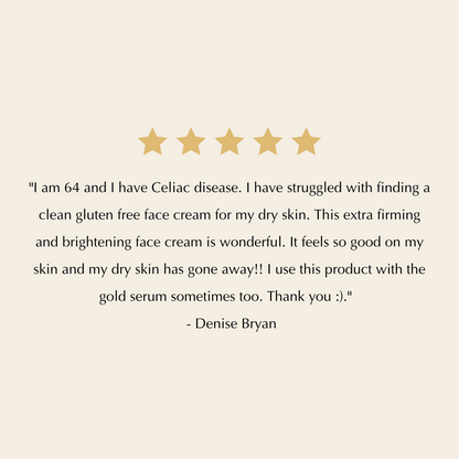 Anti-Aging Gold Infusion Cream – Brightening, Firming &amp; Hydrating Moisturizer by EpiLynx