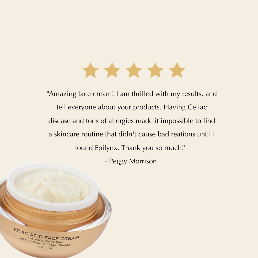 Kojic Acid Brightening Face Cream – Vegan, Gluten-Free &amp; Acne-Prone Skin Friendly  DestGlow