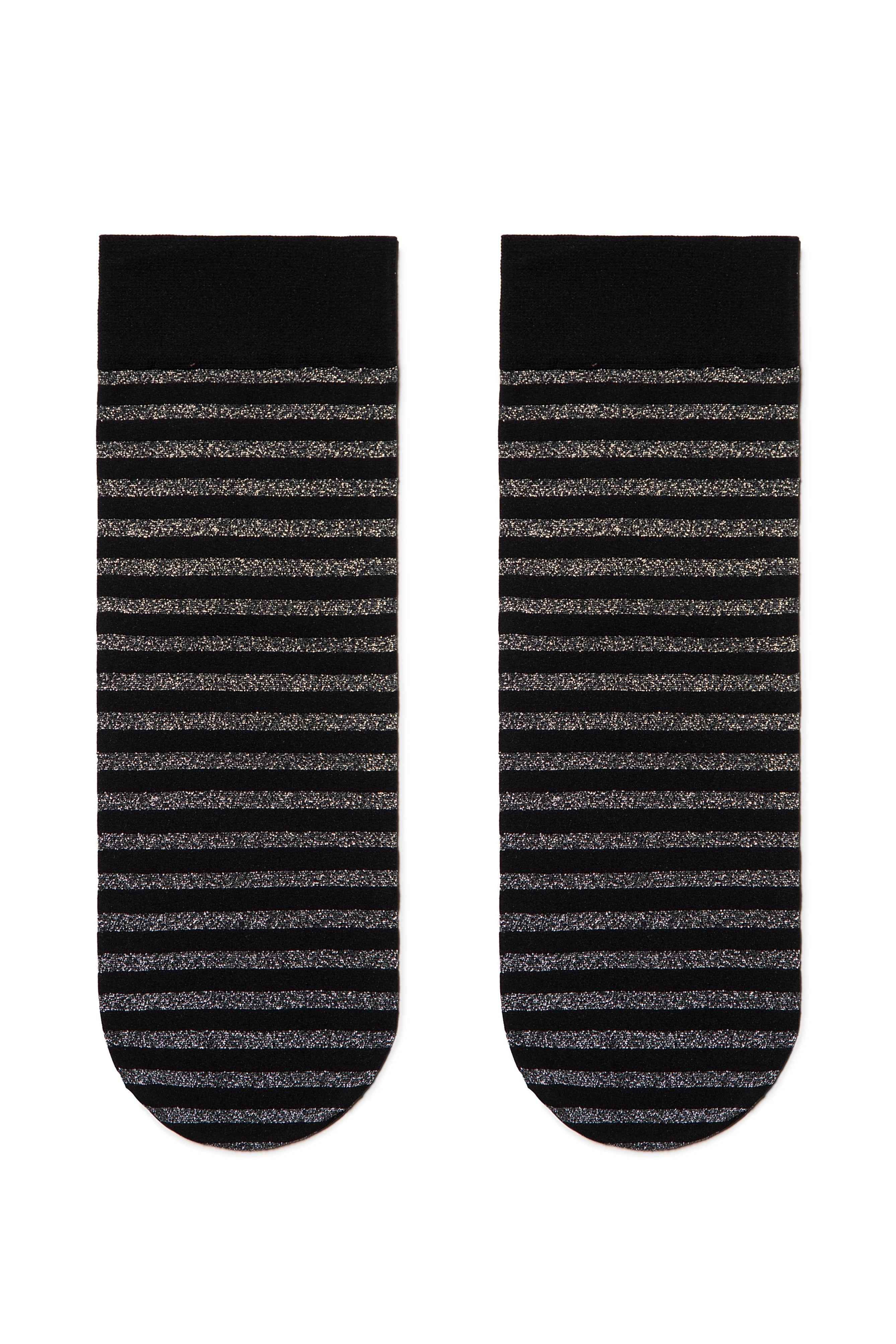Socks Conte Fantasy - Shimmering Stripe