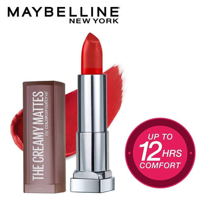 Maybelline New York Color Sensational Creamy Matte Lipstick / 640 Red Liberation