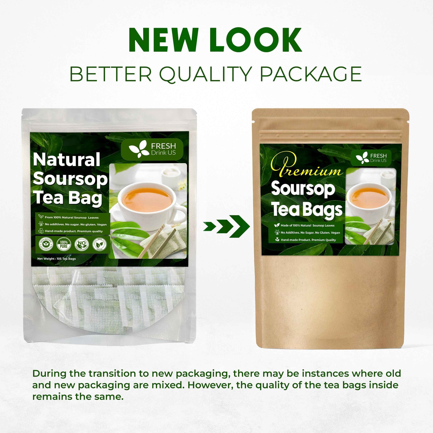Premium Soursop Leaves Tea bags, Dried Soursop Leaves, Soursop Leaf Powder, Guanabana Leaves Tea, Hoja Guanabana Tea