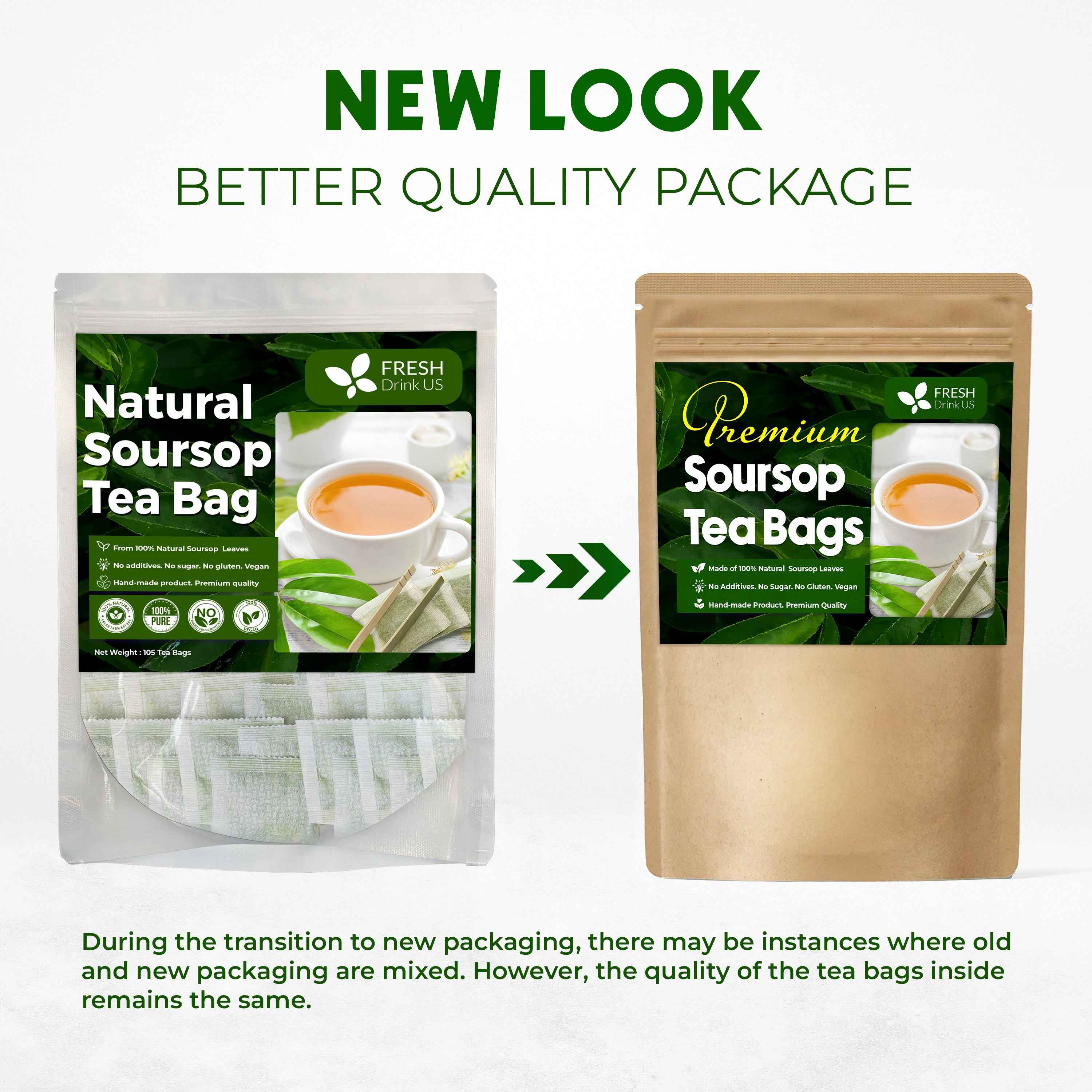 Premium Soursop Leaves Tea bags, Dried Soursop Leaves, Soursop Leaf Powder, Guanabana Leaves Tea, Hoja Guanabana Tea