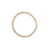 10K Two-Tone Gold 1.00 Cttw Diamond X-Link Link Bracelet by Bids.com