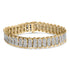 10K Yellow Gold 4.0 Cttw Diamond S-Link Bracelet  DestGlow