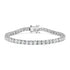 14K White Gold 2.00 Cttw Prong Set Lab Grown Round Diamond Classic Tennis Bracelet (F-G Color, VS2-SI1 Clarity) - 7.25" by Bids.com