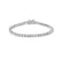 10K White Gold 5.00 Cttw Natural Diamond Tennis Bracelet  DestGlow