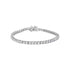 10K White Gold 6.00 Cttw Classic Natural Diamond Tennis Bracelet  DestGlow