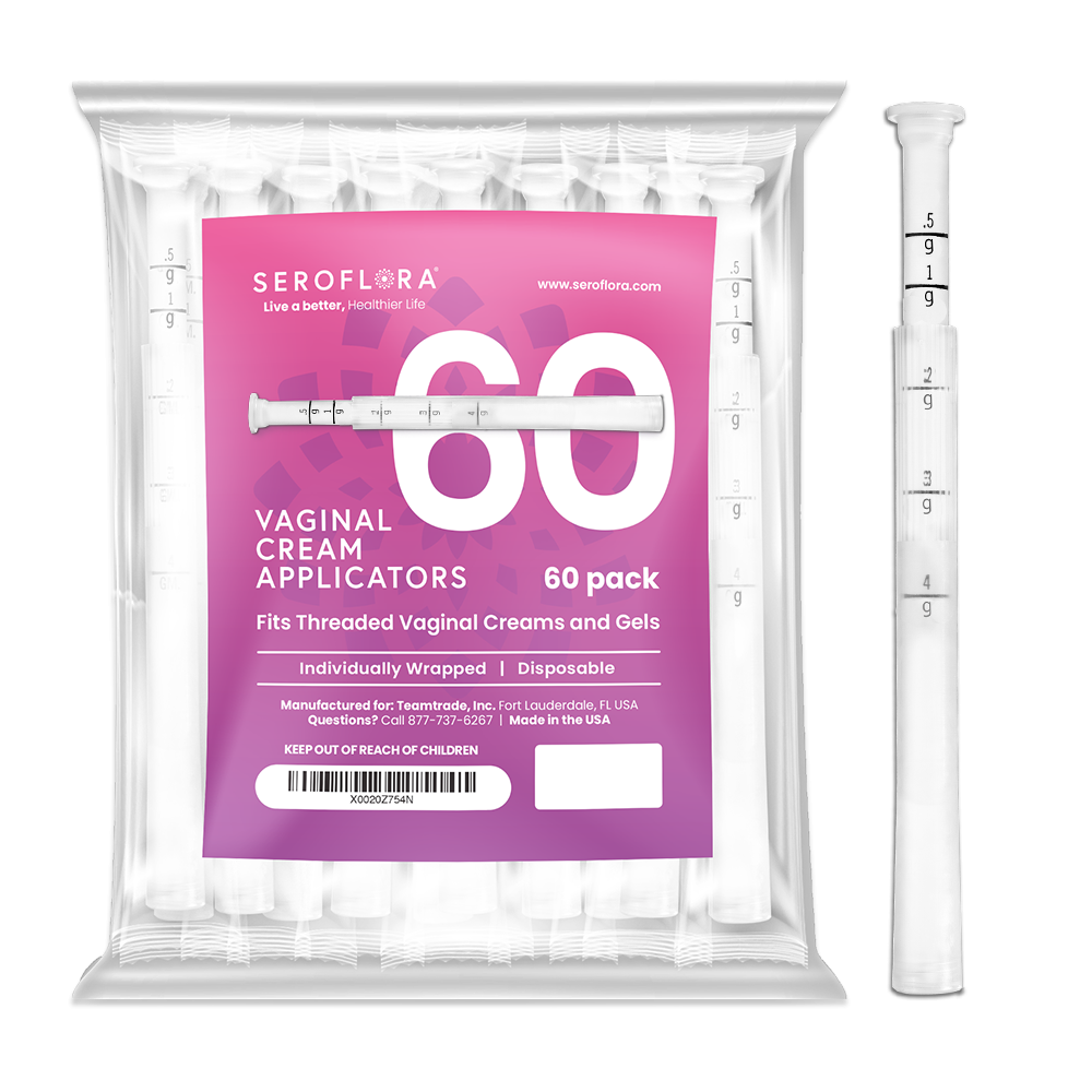 Disposable Vaginal Cream Applicators for Premarin, Estrace &amp; many others (60ct)