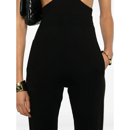 Saint Laurent Black Trousers - Track Pants Women by Luosophy