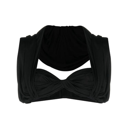 Saint Laurent Black Tops - Vests &amp; Tank Tops Women by Luosophy
