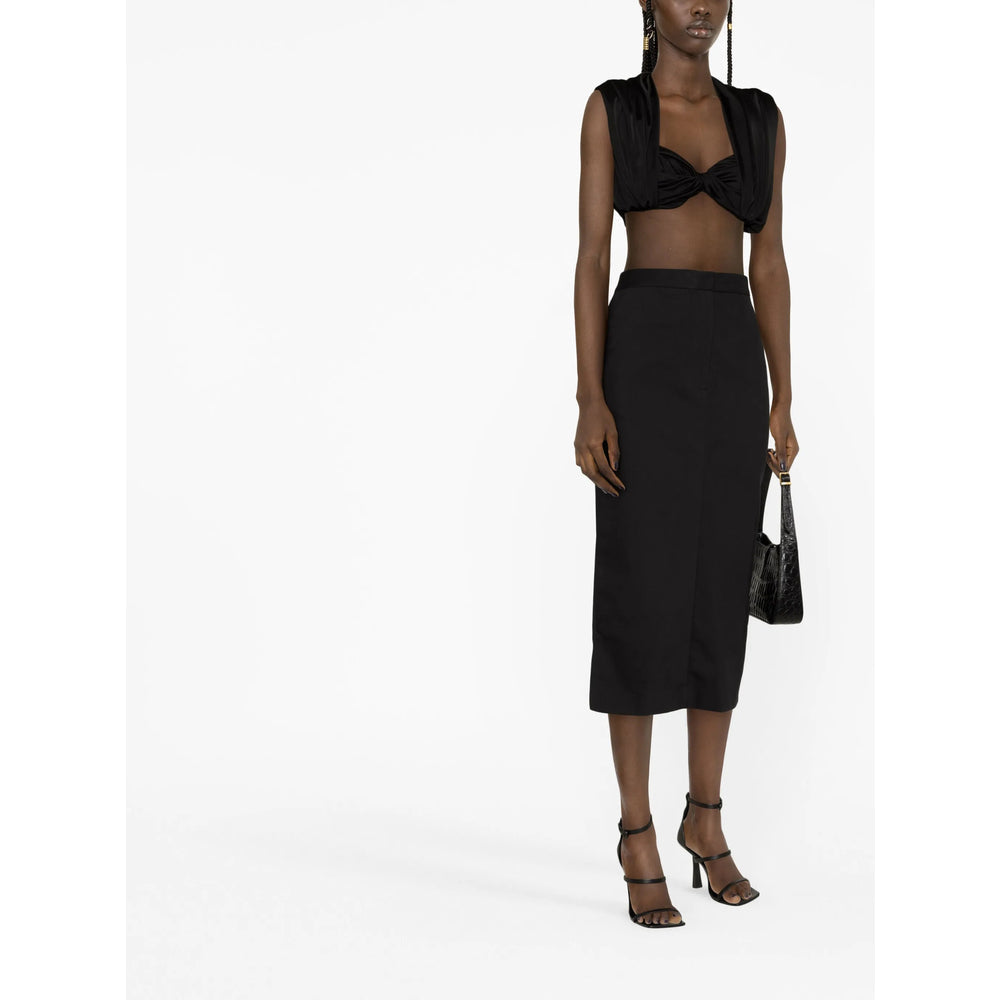 Saint Laurent Black Tops - Vests &amp; Tank Tops Women by Luosophy