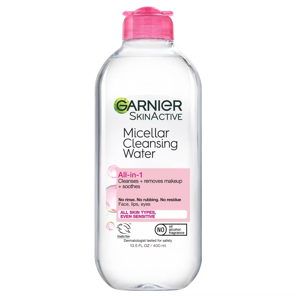 Garnier SkinActive Micellar Cleansing Water All-in-1 (13.5 oz) by Farmacias Savia