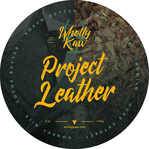 Wholly Kaw Project Leather Shaving Collection by Pasteur Pharmacy