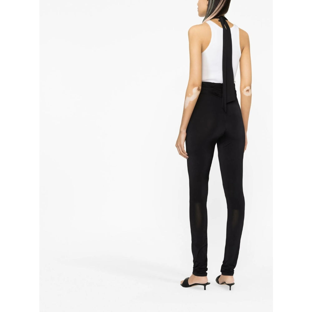 The Attico Black Trousers - High-Waisted Trousers Women by Luosophy