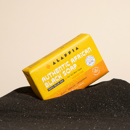 Authentic African Black Soap Triple Milled - Unscented by Alaffia