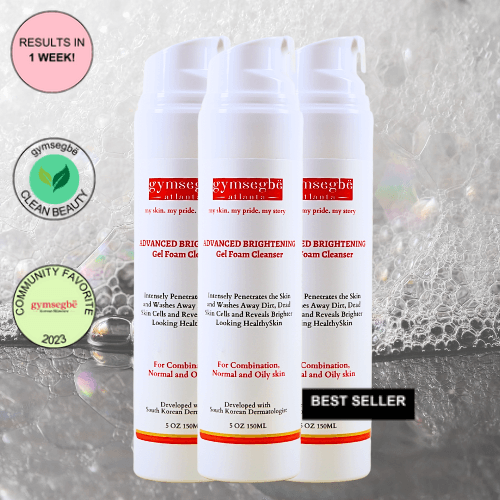 Advanced Brightening Gel Foam Cleanser | Rice Extract by gymsegbë