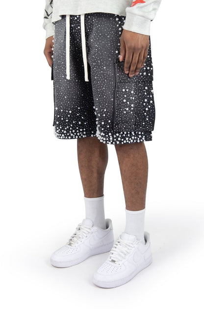 Rebel Denim Frosty Denim Jorts - Black Sand by Denim Exchange