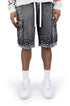 Rebel Denim Frosty Denim Jorts - Black Sand by Denim Exchange