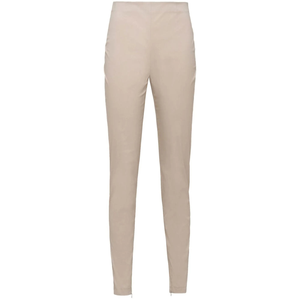 Prada Neutrals Trousers - Slim-Fit Trousers Women by Luosophy
