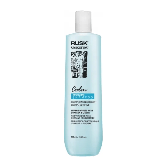Rusk Sensories Calm Shampoo Guarana and Ginger Nourishing Shampoo 13.5 Oz by Pasteur Pharmacy