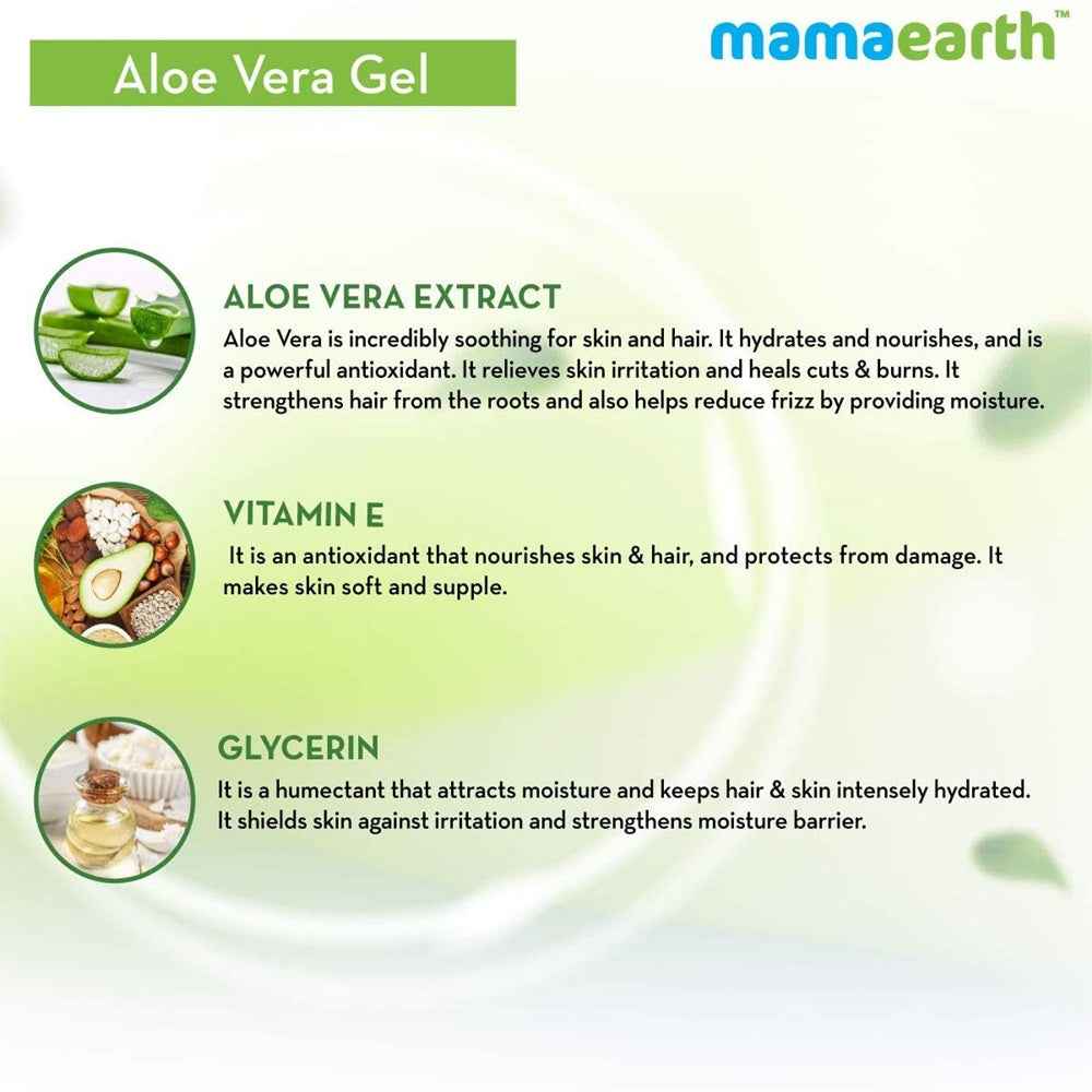 Mamaearth Aloe Vera Gel For Skin &amp; Hair