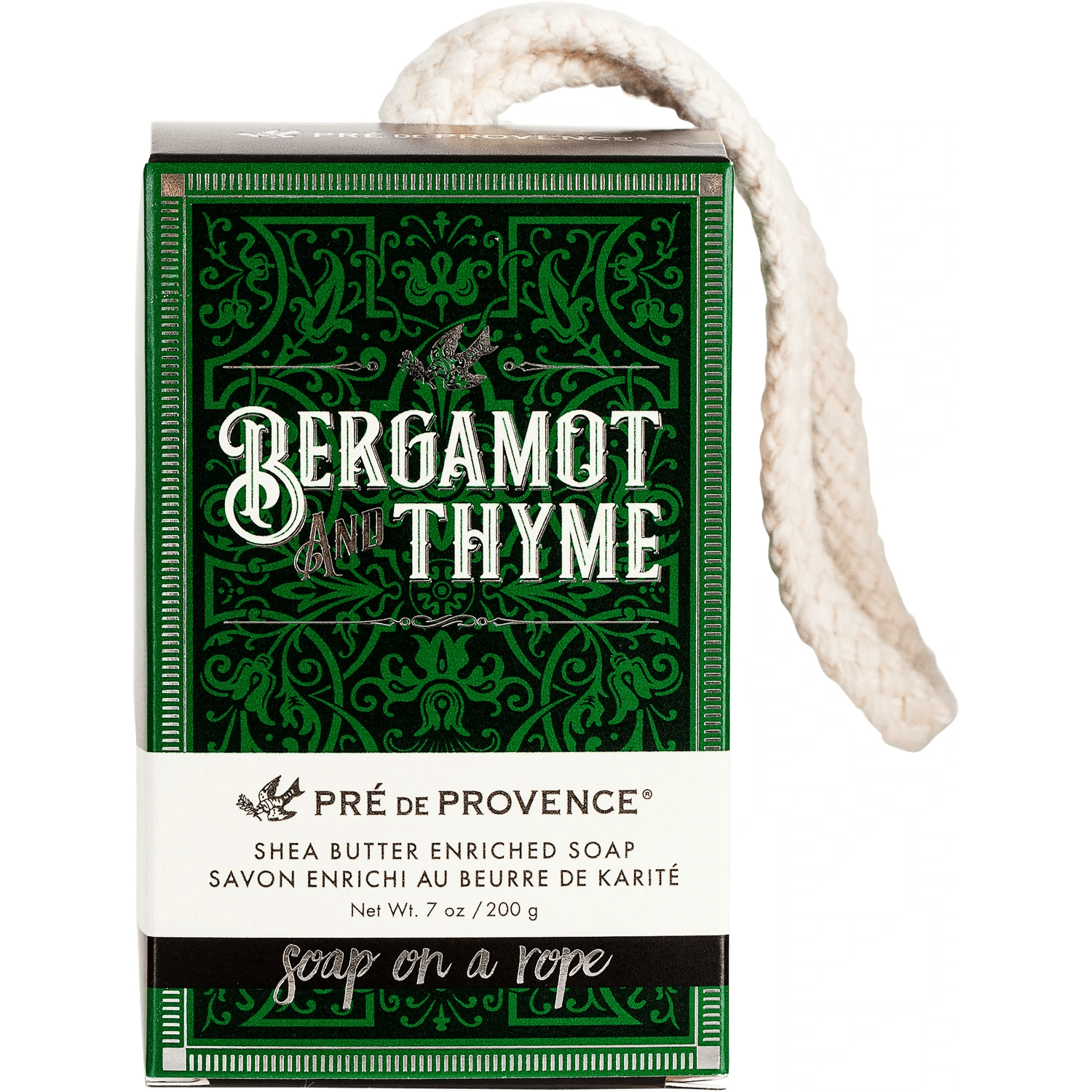 Pre De Provence Soap On A Rope Bergamot Thyme 7 oz by Pasteur Pharmacy
