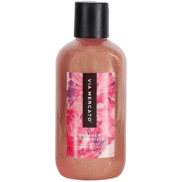 Via Mercato Shimmer Moisturizer Pink Grapefruit, Vervain &amp; Cassis 6.7oz by Pasteur Pharmacy