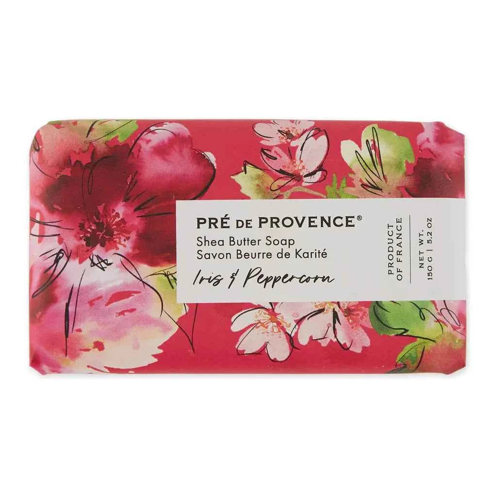 Pre de Provence Iris &amp; Peppercorn Shea Butter Soap 150g