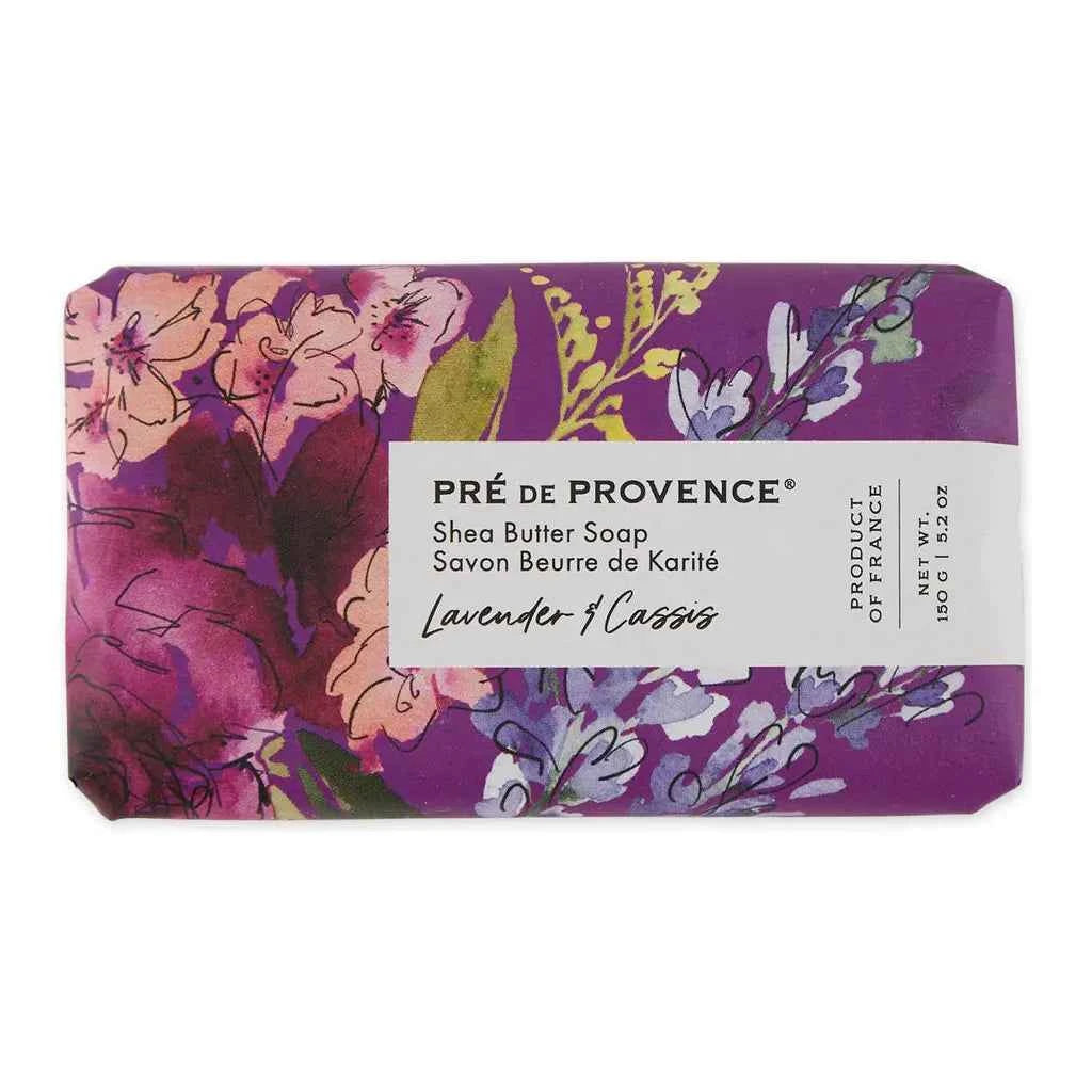 Pre de Provence Lavender &amp; Cassis Shea Butter Soap 150g