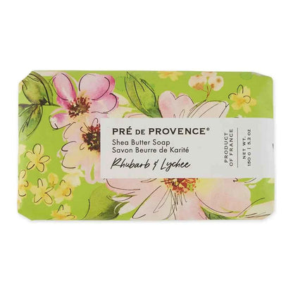 Pre de Provence Rhubarb &amp; Lychee Shea Butter Soap 150g