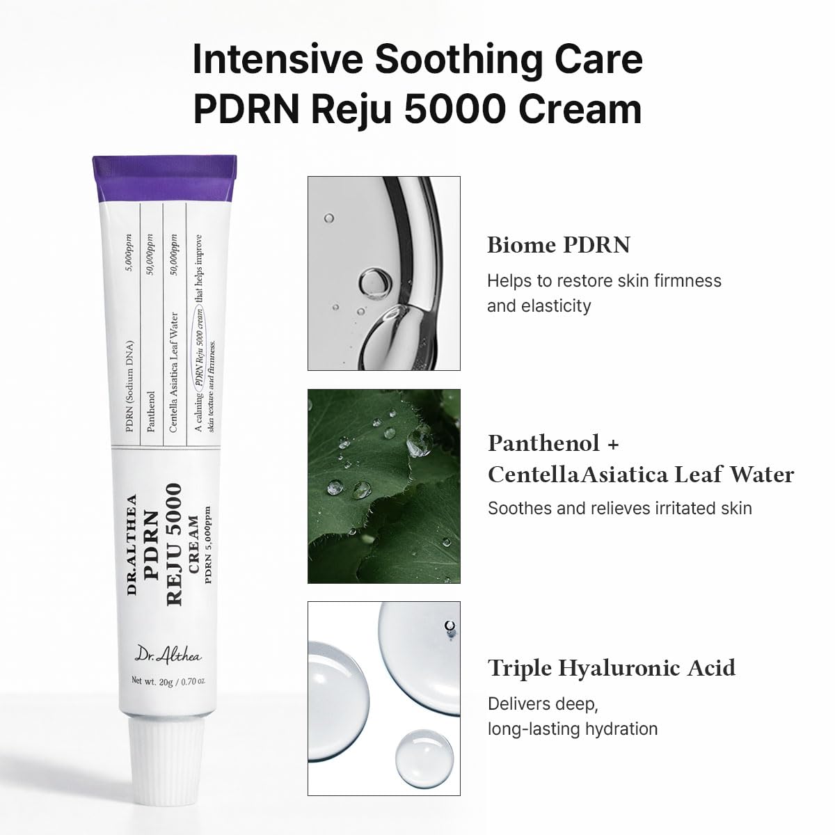 Dr. Althea PDRN REJU 5000 Cream by AsiaBeautyMall