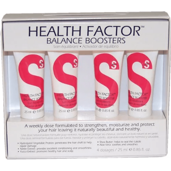 Tigi S-factor Health Factor Balance Boosters Box x 4 118.0 Ml by Pasteur Pharmacy